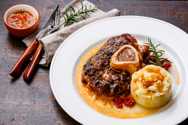 Ossobuco Premium com Vinho