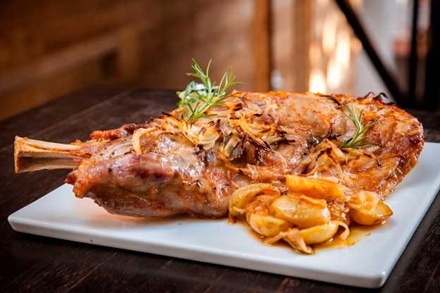 Paleta de Cordeiro Assada